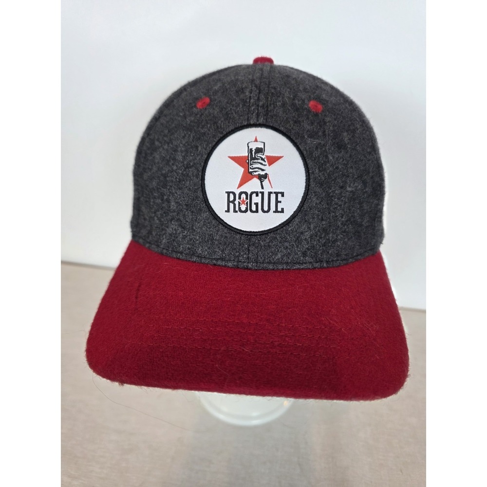 Rogue Patch Slideback Hat Multi One Size Leather Strap Colorblock